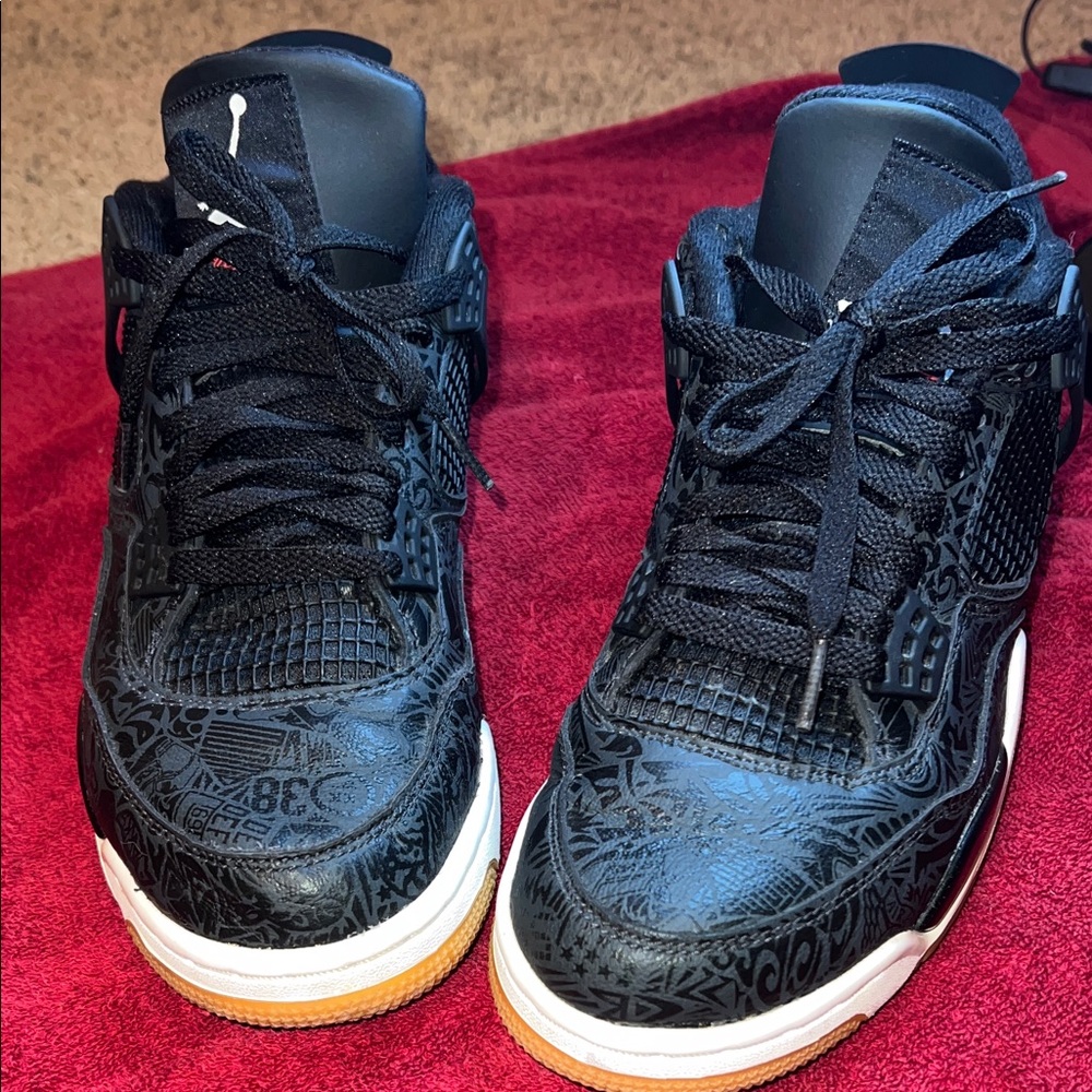 Nike Air Jordan 4 Retro SE ‘Laser Black Gum’ Sneakers